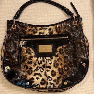 Animal leopard print purse handbag